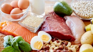 Proteína e ganho de massa muscular.