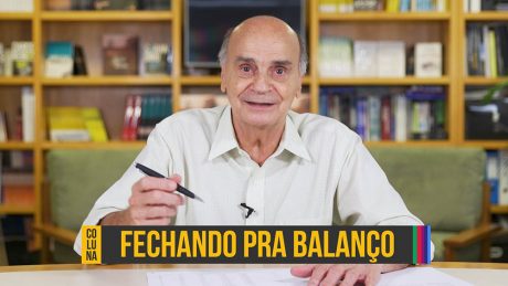 Thumbnail com dr. Drauzio e o texto "fechando pra balanço", referente à retrospectiva do canal em 2018.