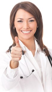 Doctor With Thumbs Up